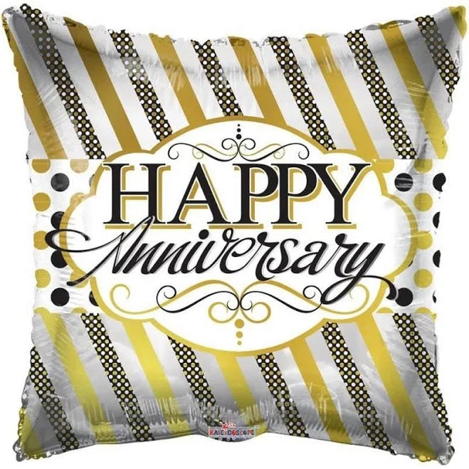 HAPPY ANNIVERSARY 18" BALLOON -#E5