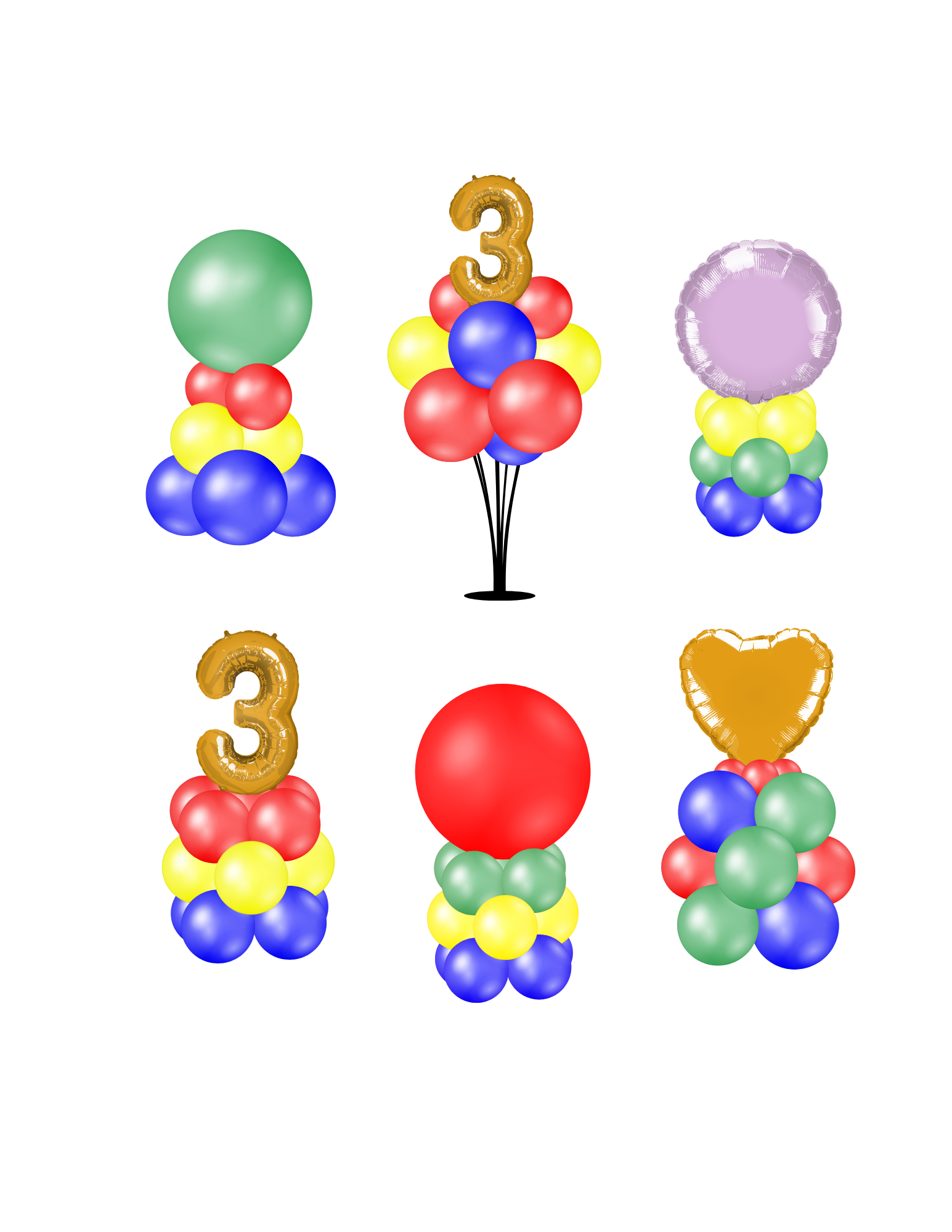 Balloon Centerpieces