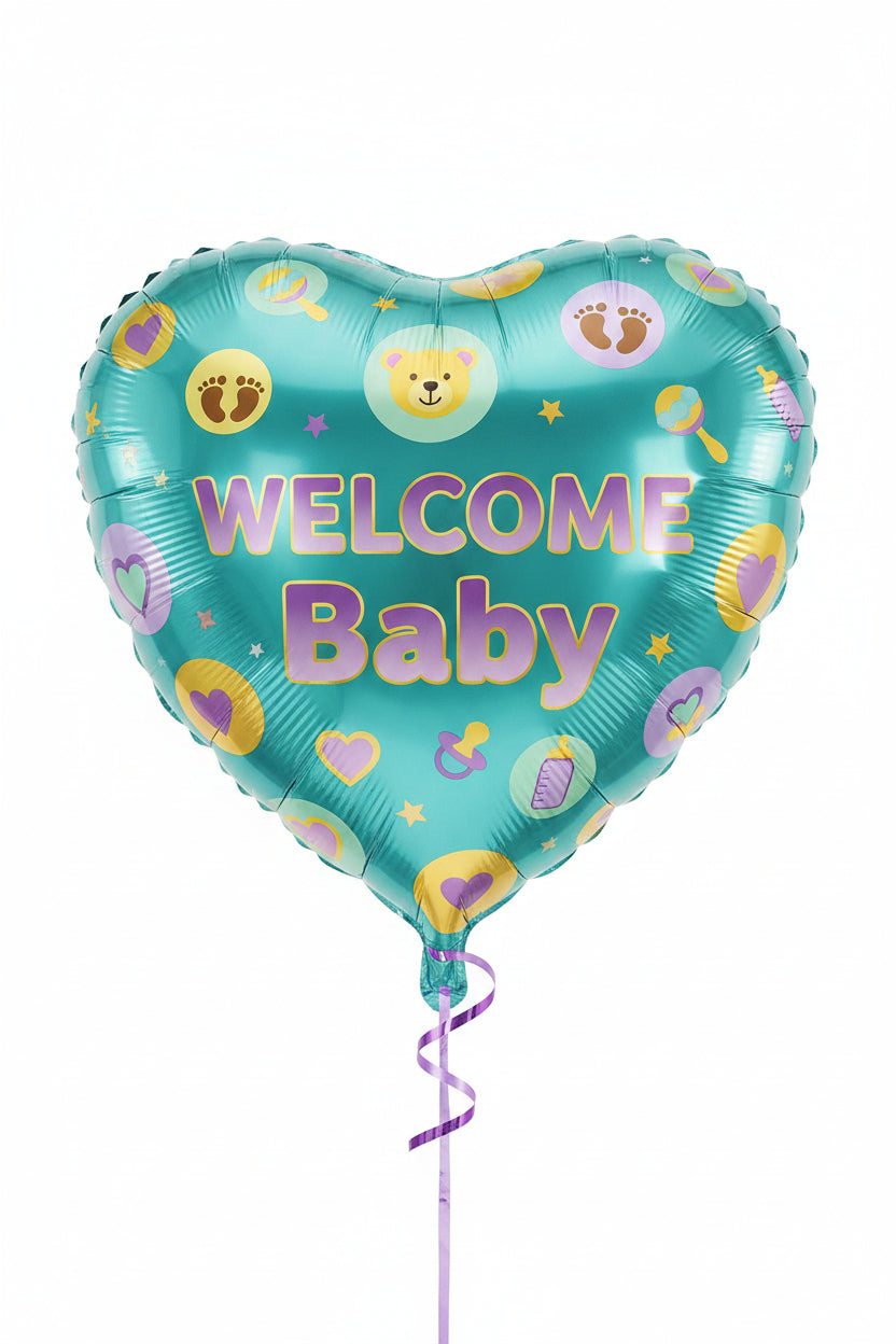 Baby shower WELCOME BABY LOIN 18”balloon BS69