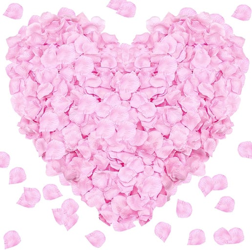 Artificial Pink Rose Petals – Romantic Decorative Confetti