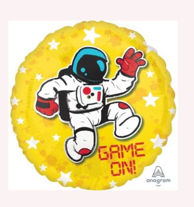 Game On 18”balloon GO14