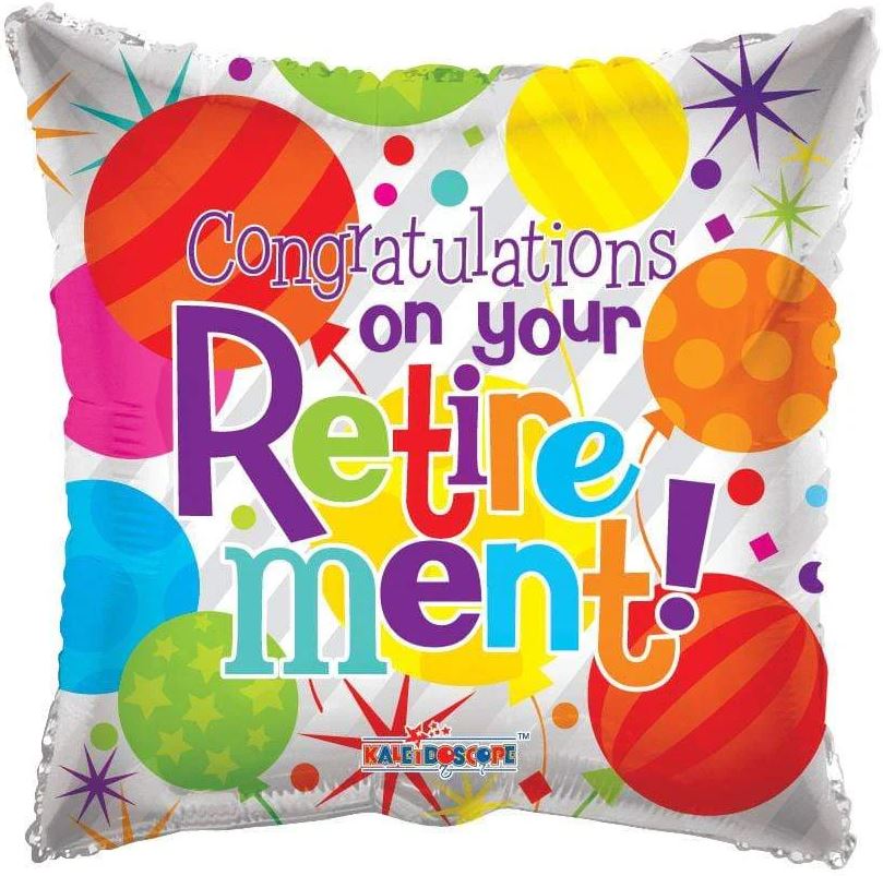 CONGRATULATIONS ON YOUR RETIREMENT BALLOON HR2
