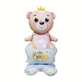 Baby shower girl bear 5ft balloon air-filled BS68