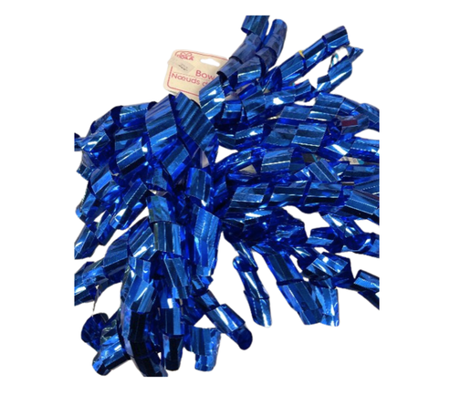 Curly Bows Gift Wrap Accessory – Blue