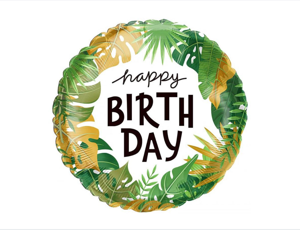 Happy Birthday 18" Balloon -B56