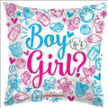 Boy or Girl? Gender Reveal Foil Balloon – 18"