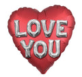 Satin Love You Letters Jumbo 28" Balloon -L46