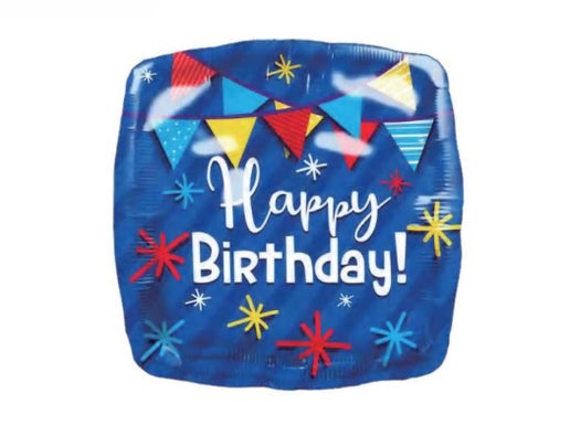 Happy Birthday 18" Balloon - B31