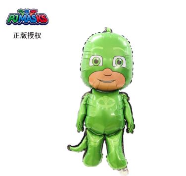 Gekko a pj masks character 18”balloon KG#81