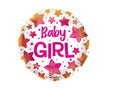 Baby Girl Foil Balloon with Star – 18"