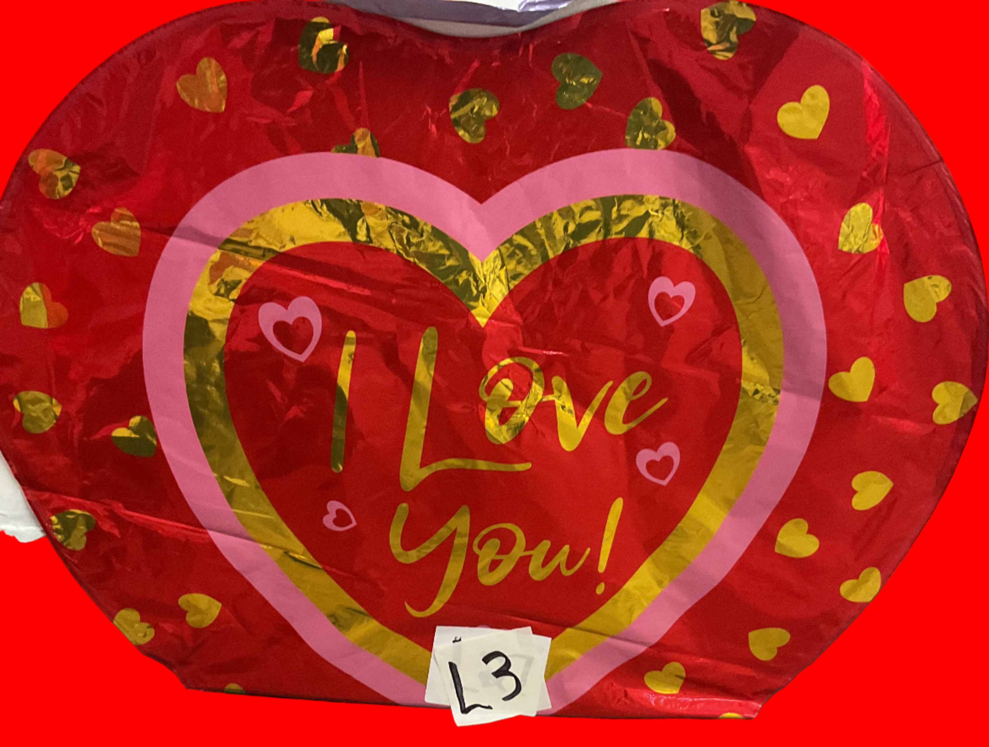 I LOVE YA! 18" BALLOON -L3