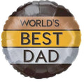 World's Best Dad 18" Balloon - F5