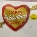 Happy valentine day 39”balloon HVD