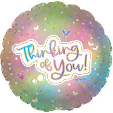 Colorful Thinking of You Foil Balloon – 18"T10
