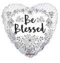 BE BLESSED HEART BALLOON -O13
