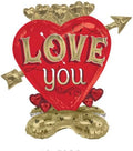 LOVE YOU AIRFILLED 46" BALLOON -L37