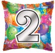 Colorful Number Foil Balloons – 18" (0–9)
