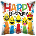 Happy Birthday Emoji "18 Balloon - B91