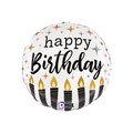 Happy Birthday 18" Balloon - B45