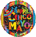 Happy Cinco de Mayo Foil Balloon – 18"