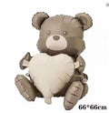 Bear holding a heart Air-filled balloon BS51