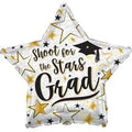 CONGRATS GRAD! STAR 18" BALLOON -G25