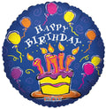 Happy Birthday 18" Balloon - HB64