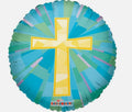 Gold Cross 18" Balloon - O12