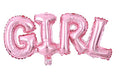 GIRL PINK AIRFILLED 25 " BALLOON -SB12