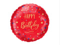 Happy Birthday 18" Balloon - B4