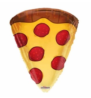 PIZZA 18" FOIL BALLOON  O23
