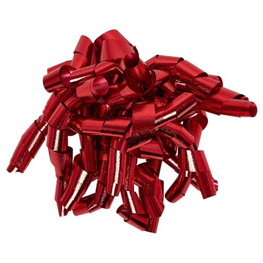 Curly Bows Gift Wrap Accessory – Red