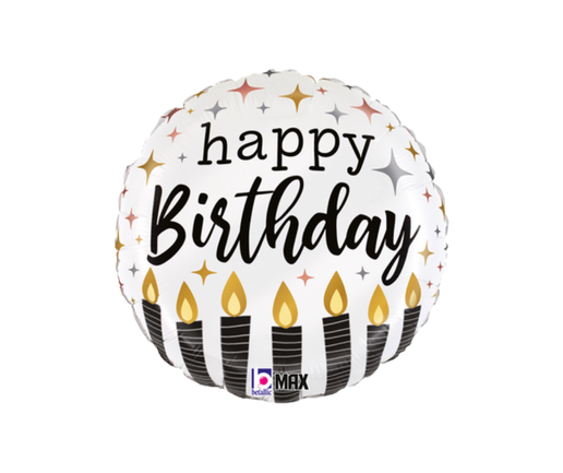 Happy Birthday 18" Balloon - B45