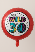Still Wild at 30 Foil Balloon – 18"