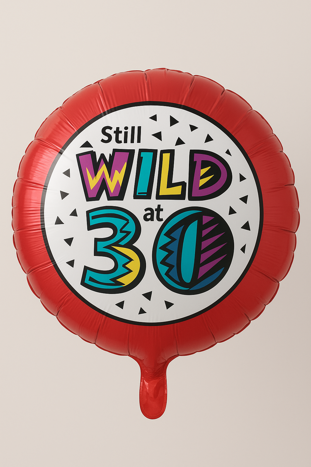 Still Wild at 30 Foil Balloon – 18"
