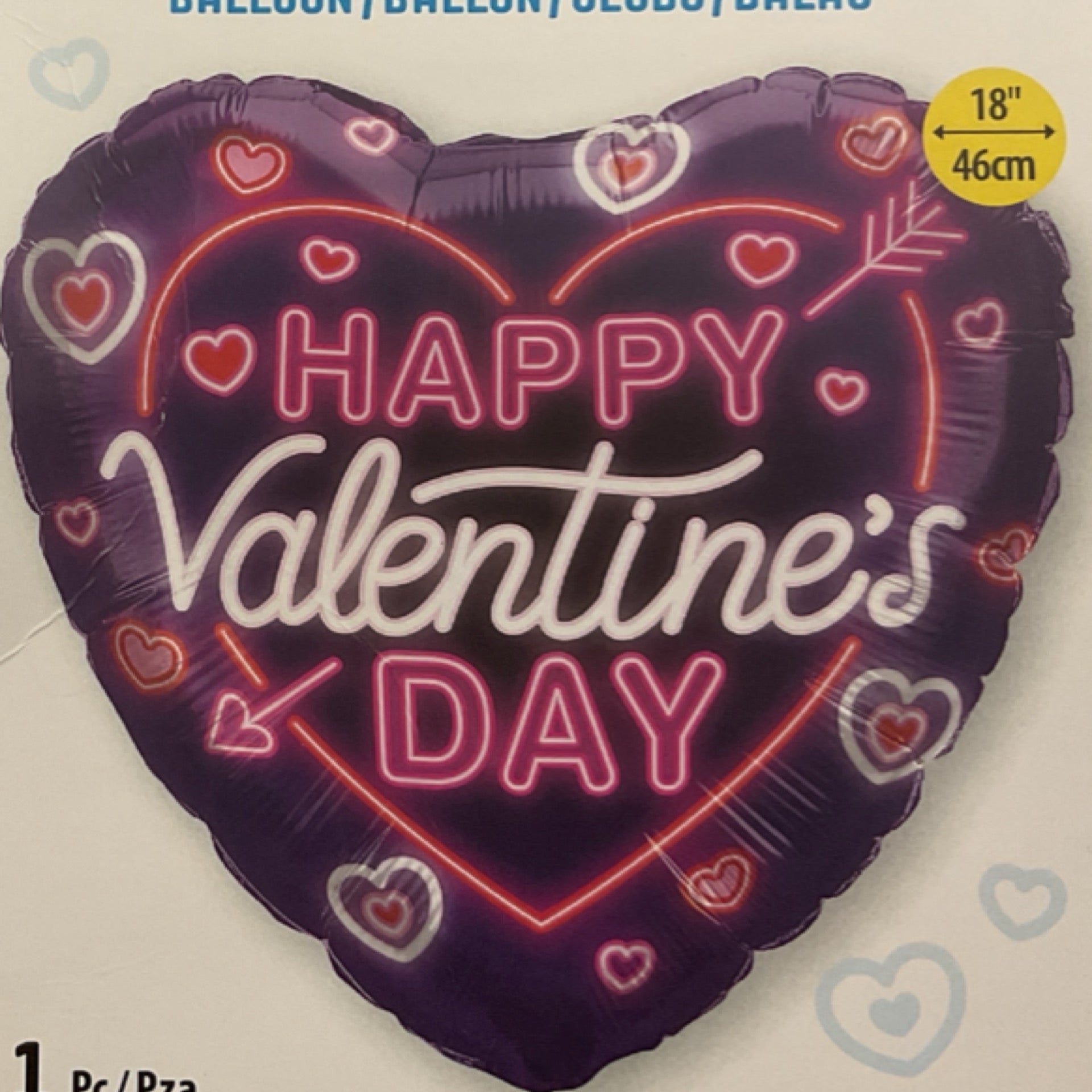 Happy Valentine’s Day 18”balloon HVD