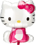 Hello Kitty Party Celebration Inflatable Foil Pink And White 28" Balloon -K-10#2