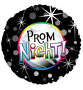 PROM NIGHT BLACK 18" BALLOON -PN1