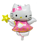 Angel Hello Kitty Themed Cartoon Non-Floating 28" Balloons  -#55