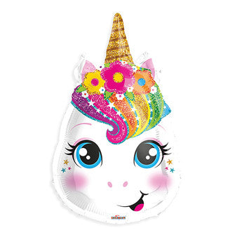 Unicorn 18" Balloon - K59