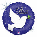 Peace on Earth 18" Inch balloon S06