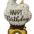 Happy birthday jumbo cupcake 46” air-walker HB122