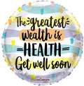 GET WELL SOON 18" BALLOON -GW21