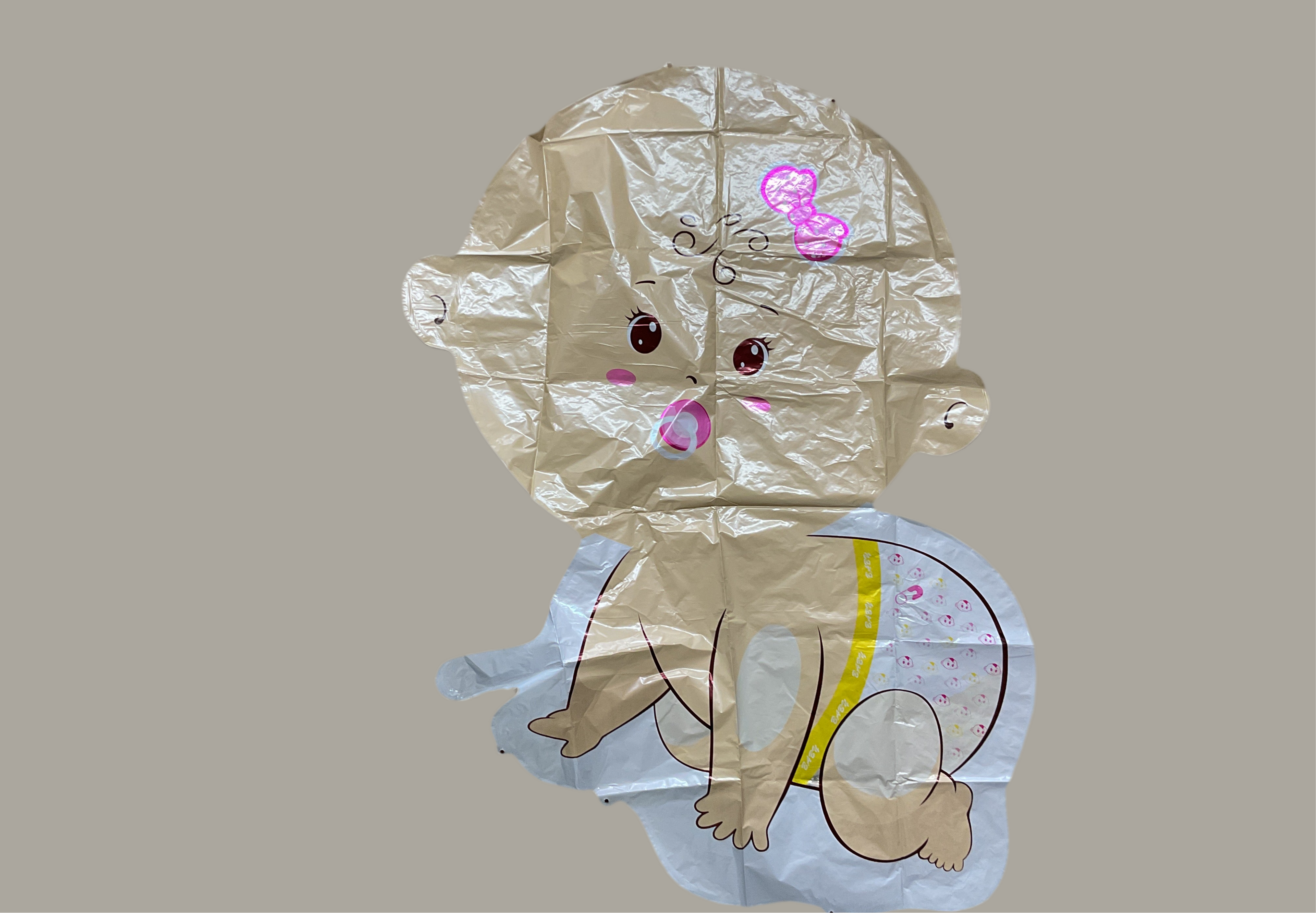 Baby girl 32” with 20 extra balloons latex BS65