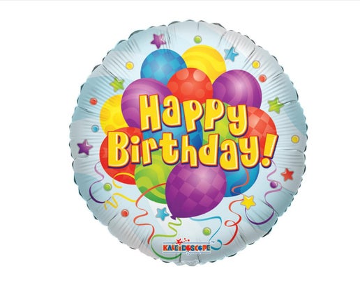 Happy Birthday 18" Balloon - B21
