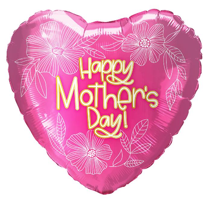 Happy Mothers Day 18" Balloon - M30