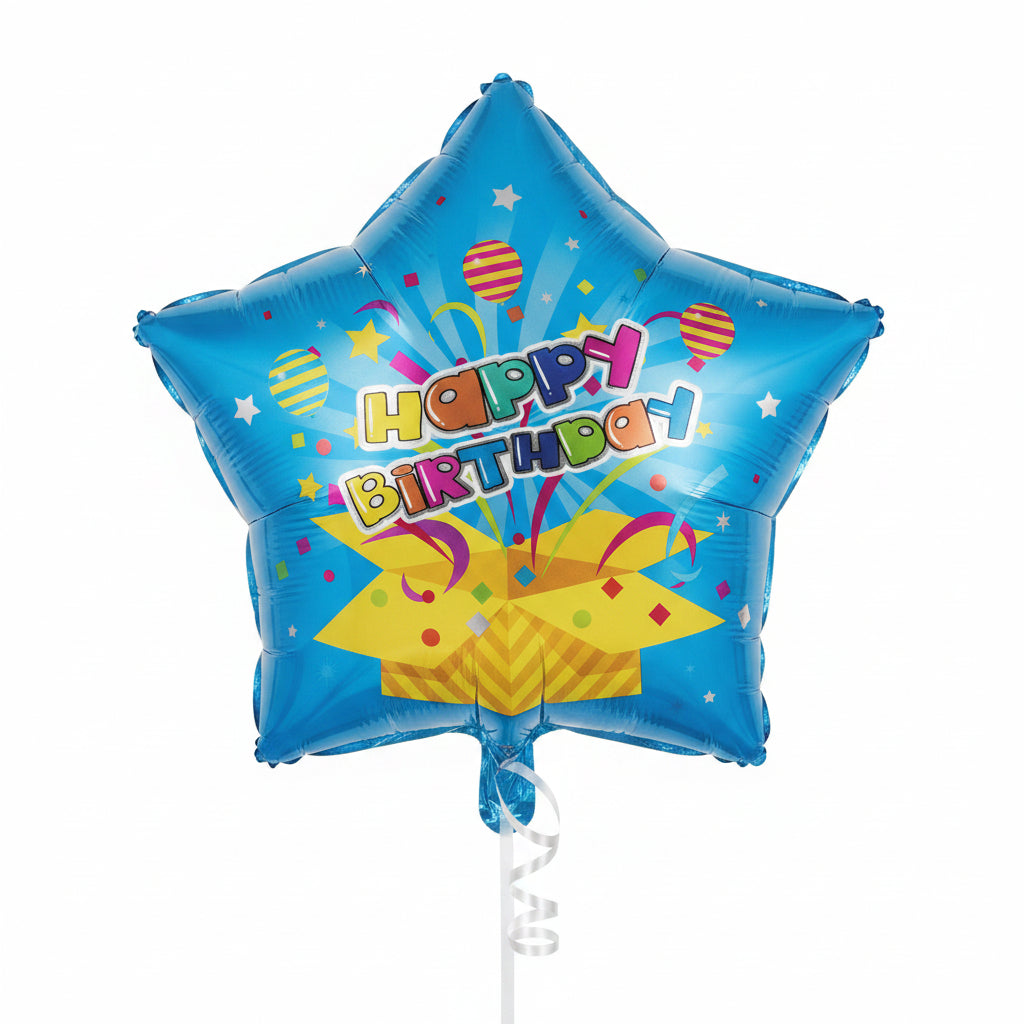 Happy Birthday 18" Balloon - B34