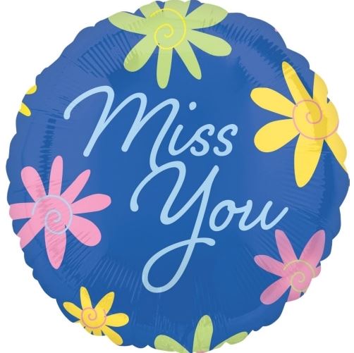 Miss You 18" Balloon -MY2