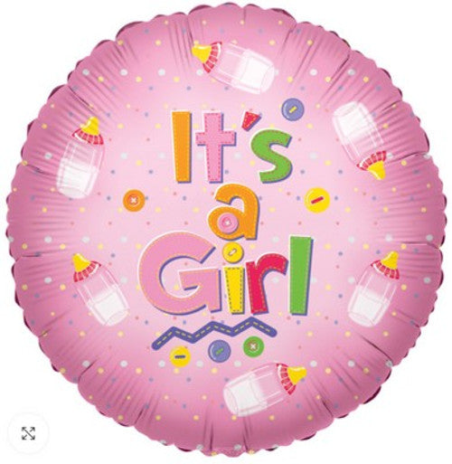 ITS A GIRL 18" BALLOON -SB6
