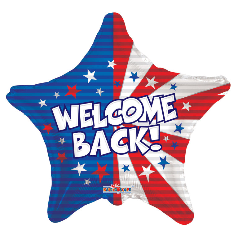 Welcome Back! 18" Balloon - W1